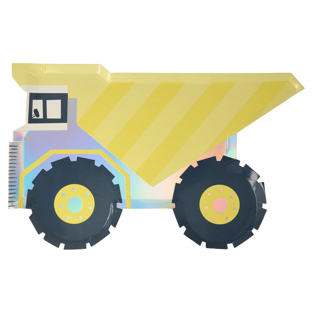 Construction theme plates - MEri Meri