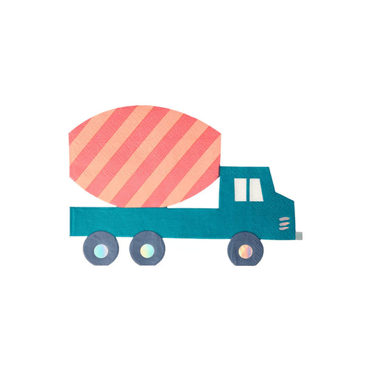 Construction theme Napkin - Mer meri