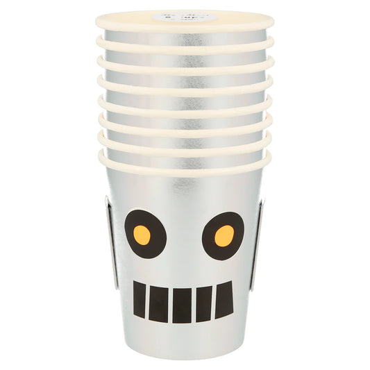 Robot Cups (x8)