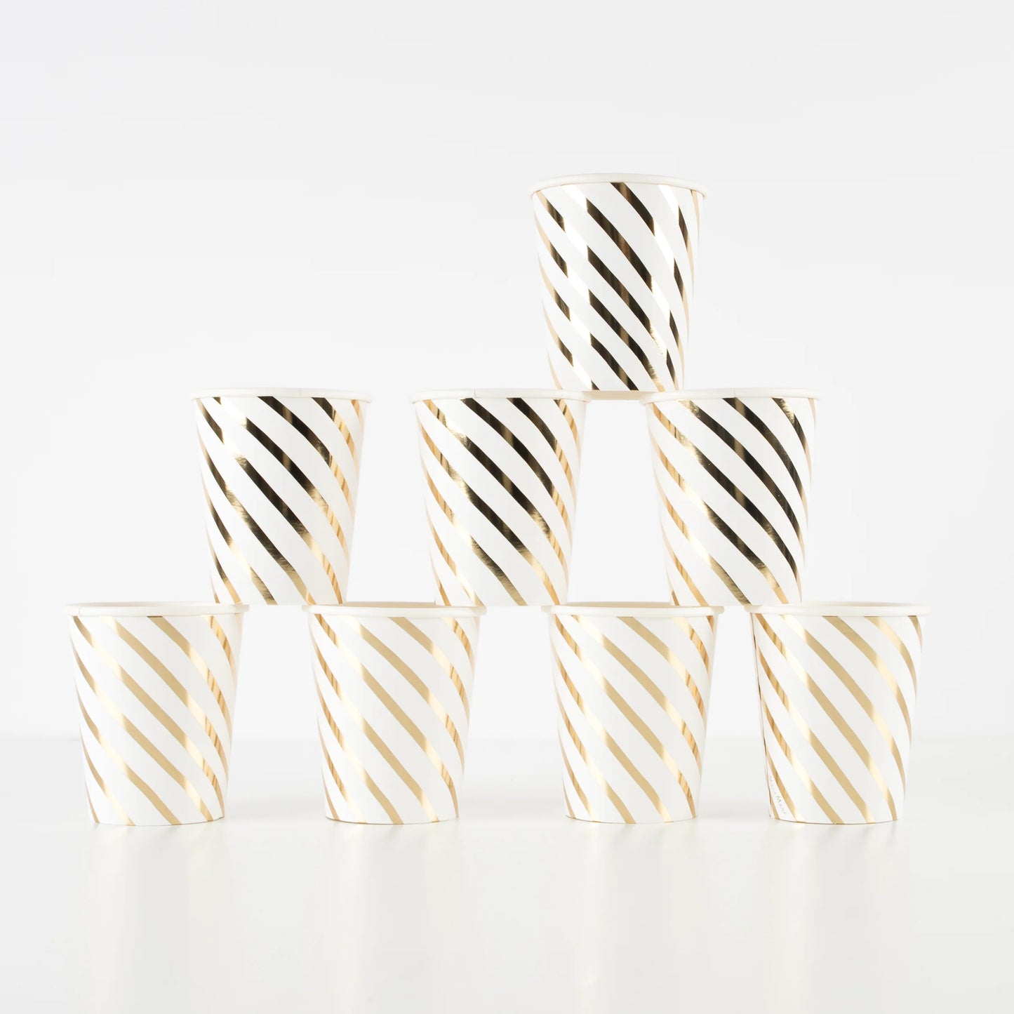 Gold Swirl Gold Paper Cups - MEri MEri