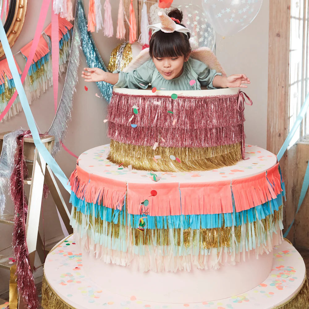 Colorful Large Fringe Garland