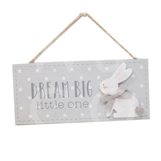 Petit Cheri 'Dream Big Little One' Nursery Plaque