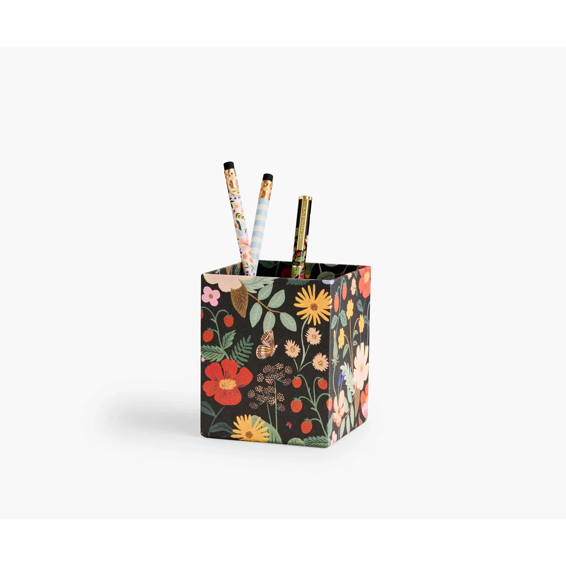 Rifle Paper Co Strawberry Fields Pencil Cup