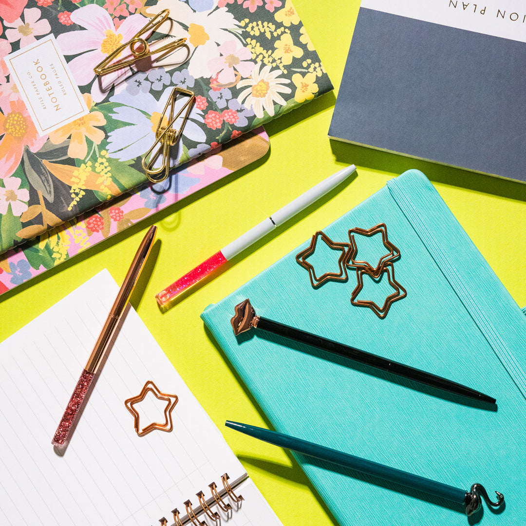 Designer Paper Clips Star Collection.