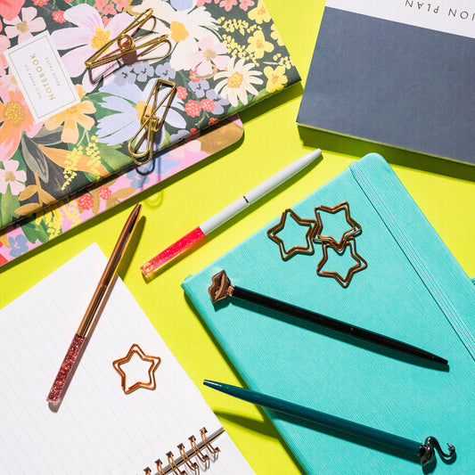 Designer Paper Clips Star Collection.